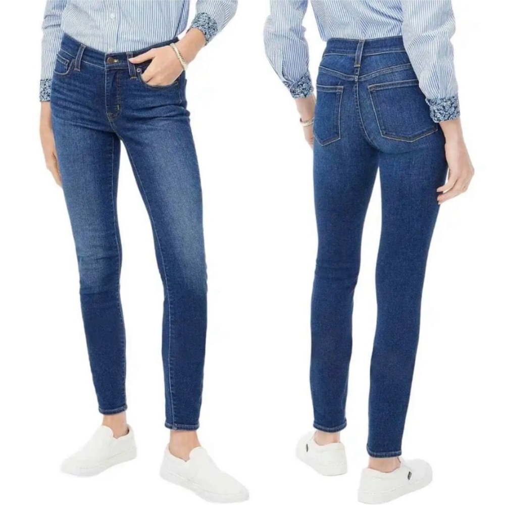 J Crew 9” high rise skinny jeans size 31